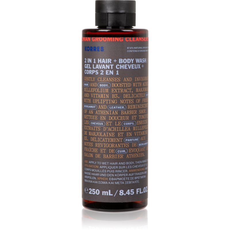 Korres Athenian Grooming šampon in gel...
