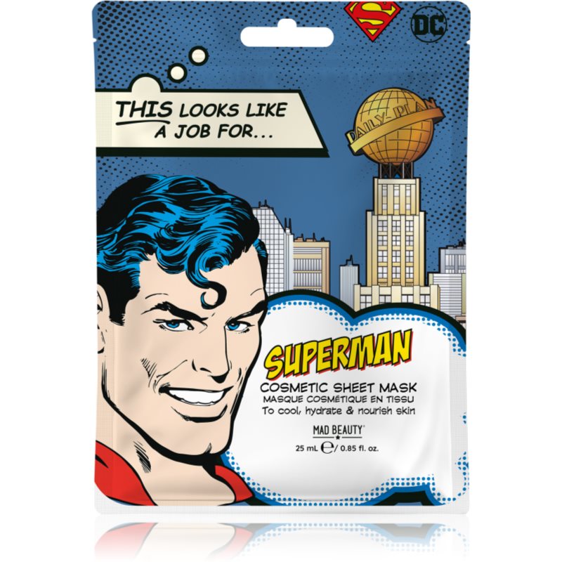 Mad Beauty DC Superman maska iz platna...
