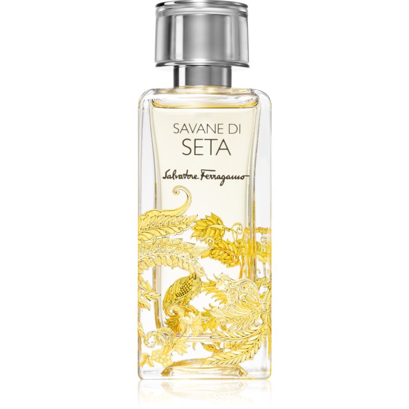 Ferragamo Di Seta Savane Di Seta...