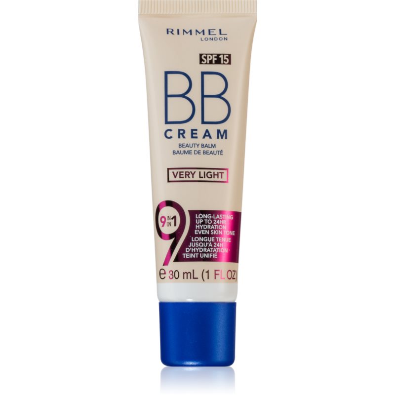 Rimmel BB Cream 9 in 1 BB krema SPF 15...