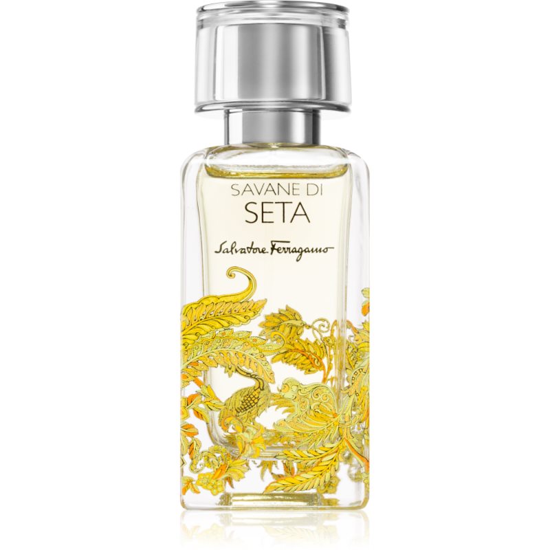 Ferragamo Di Seta Savane Di Seta...