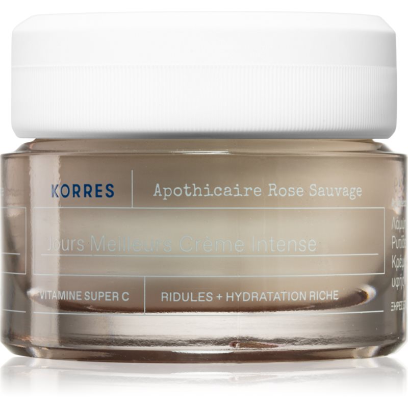 Korres Wild Rose posvetlitvena dnevna...