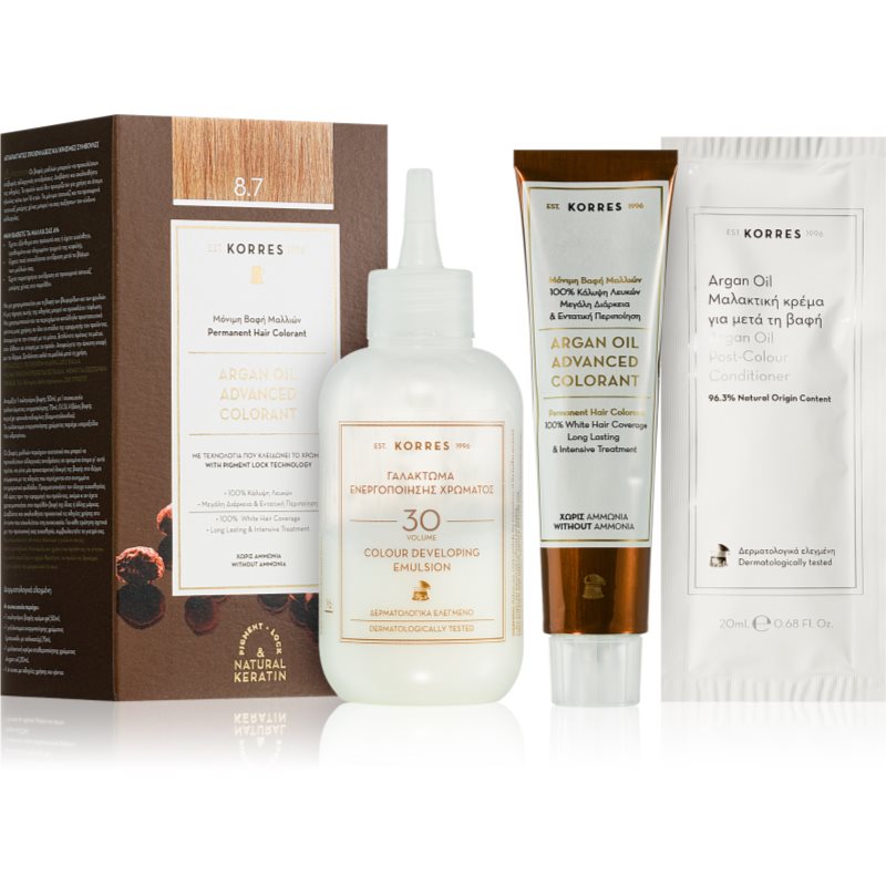 Korres Argan Oil permanentna barva za...
