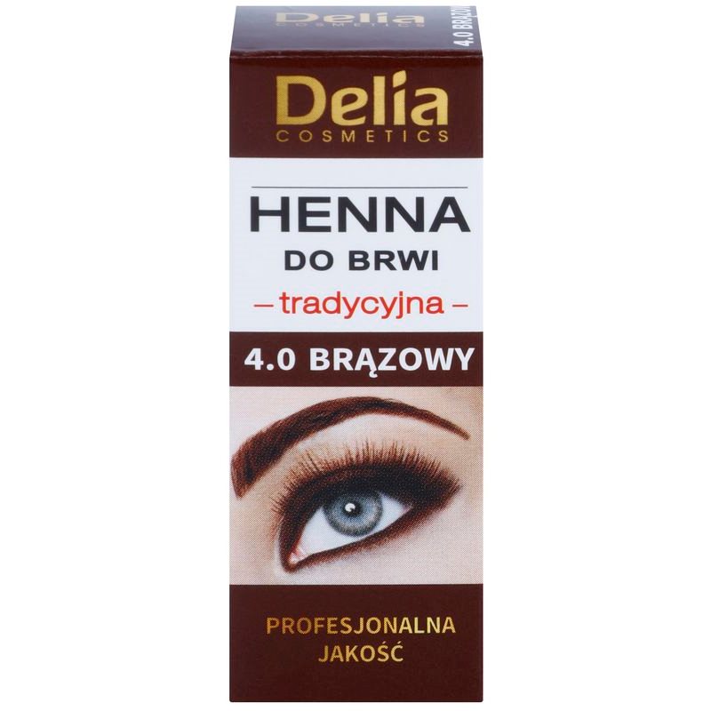 Delia Cosmetics Henna barva za obrvi...