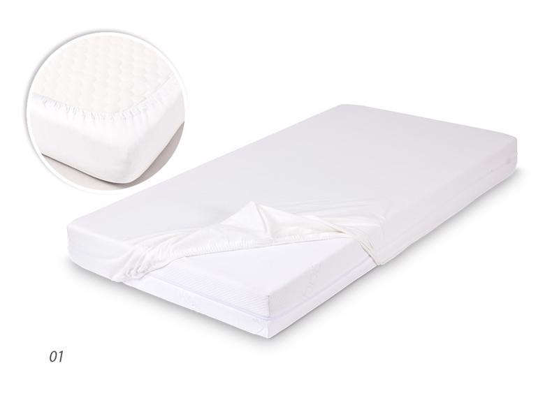 BABYMATEX Bambusova rjuha 60x120 bela