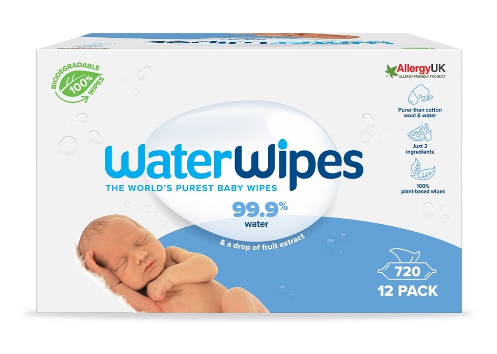 12X WATERWIPES Vlažilni robčki...