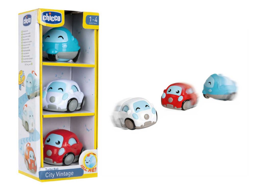 CHICCO Mini avtomobilčki Vintage 3...