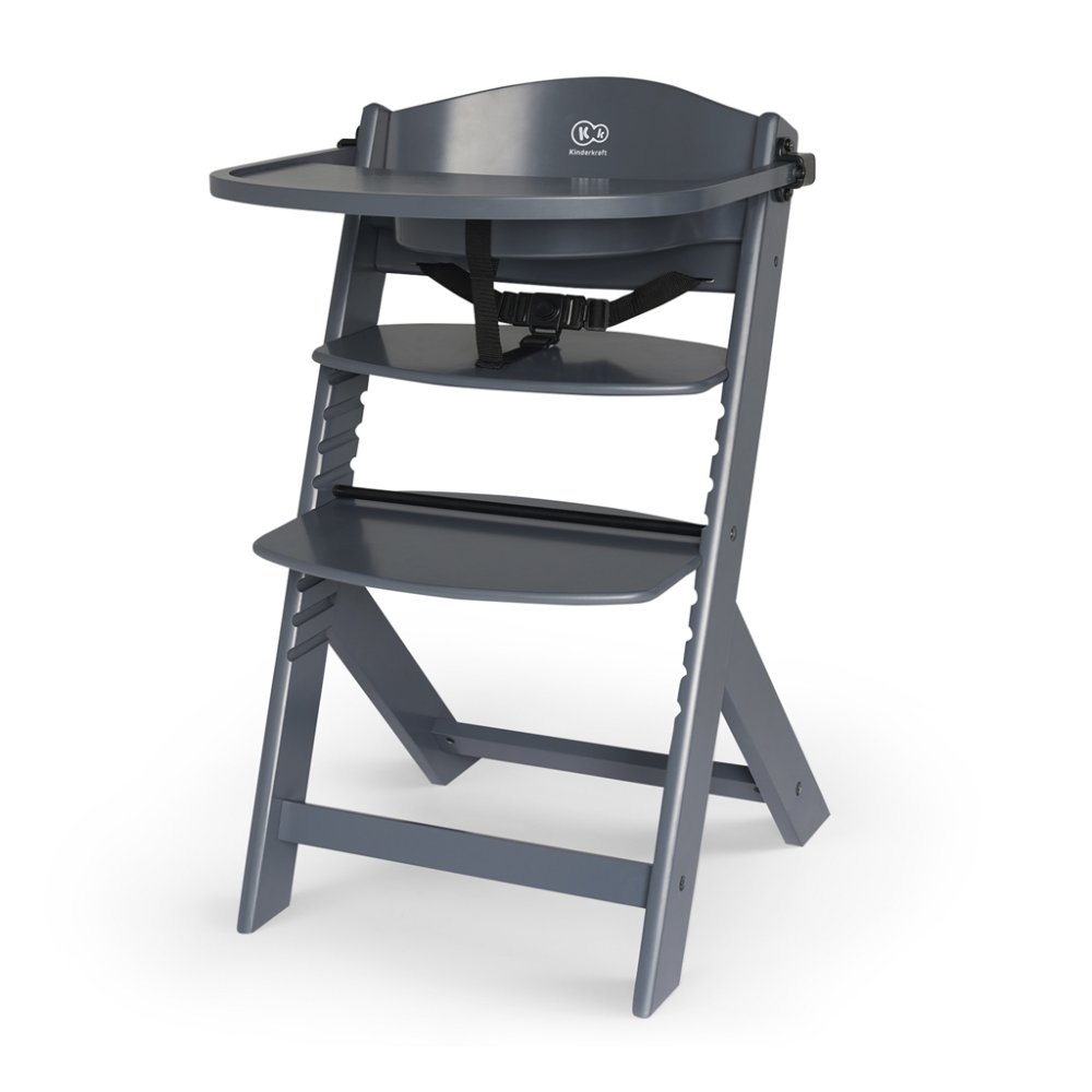 KINDERKRAFT Jedilni stol Enock Grey