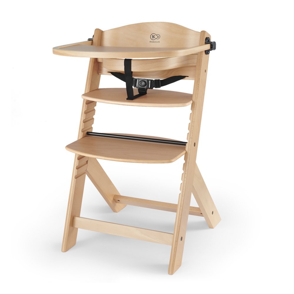 KINDERKRAFT Jedilni stol Enock Wooden