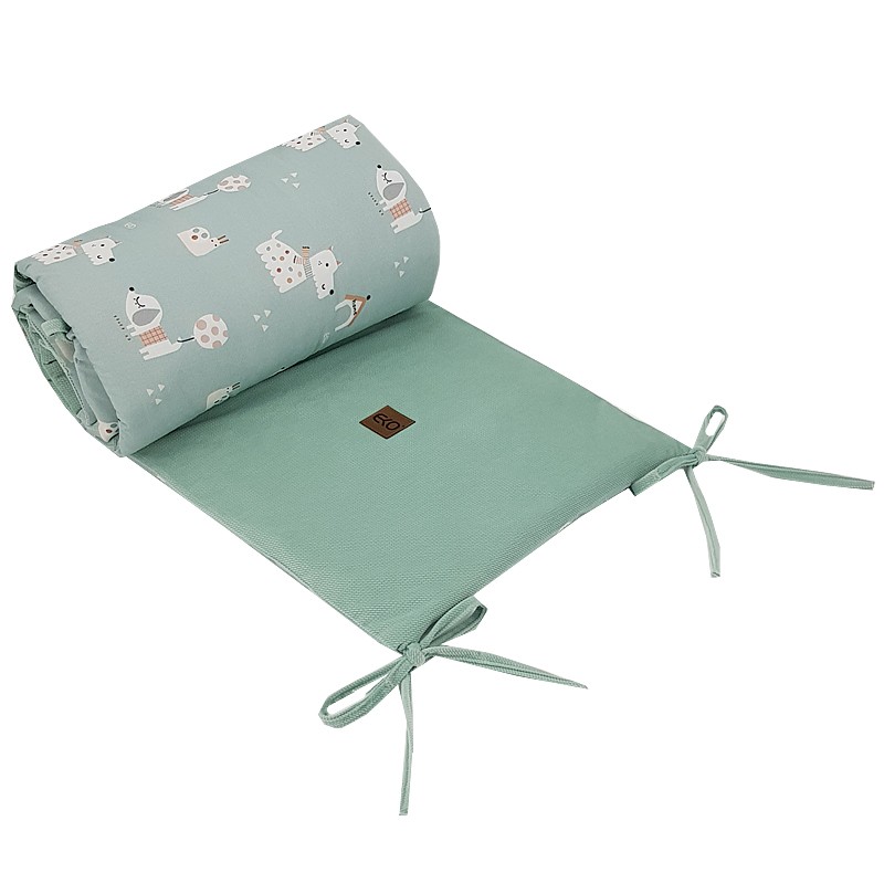 EKO Ščitnik za posteljo VELVET Dogs...