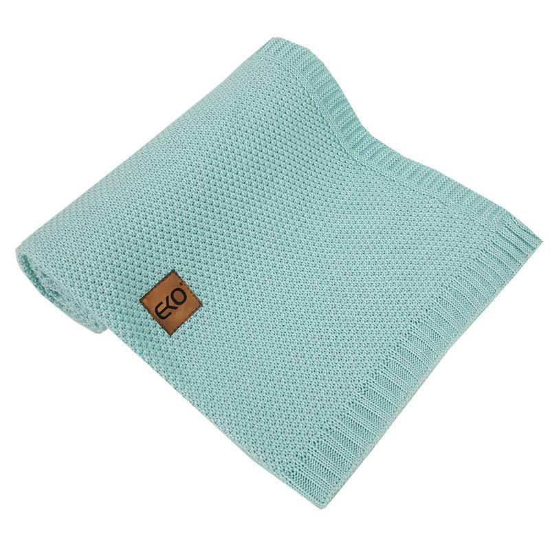 EKO Bambus odeja Turquise 100x80 cm