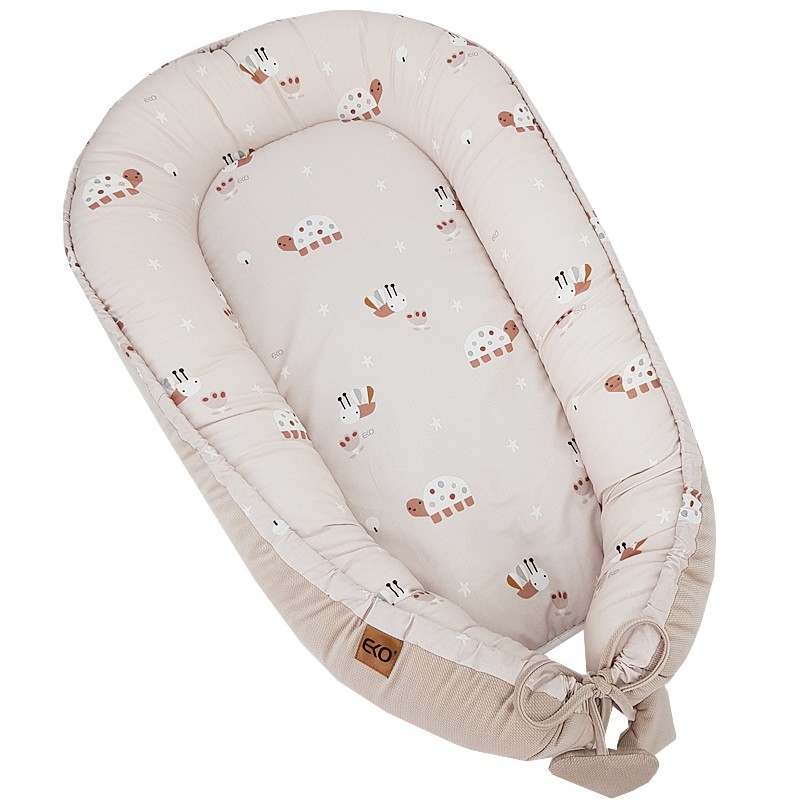 EKO Gnezdece za dojenčka VELVET Bees...