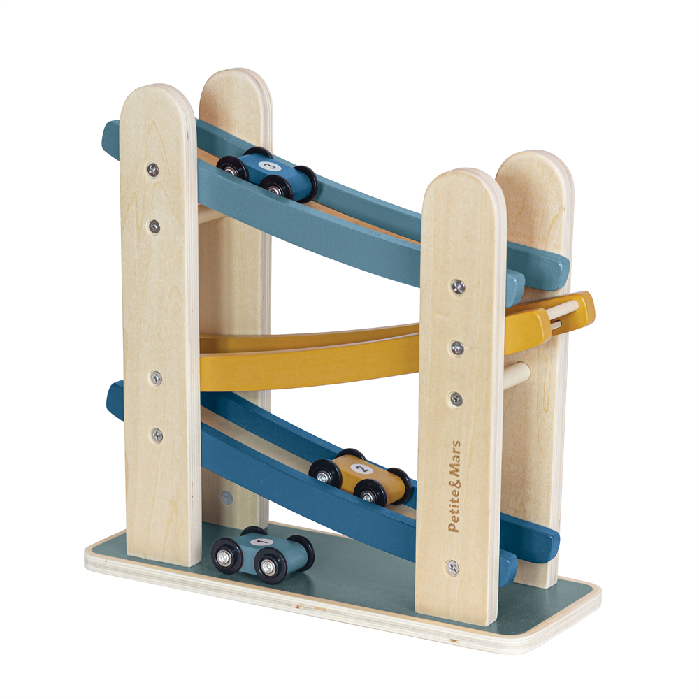 PETITE&MARS Igrača lesena dirkalna...