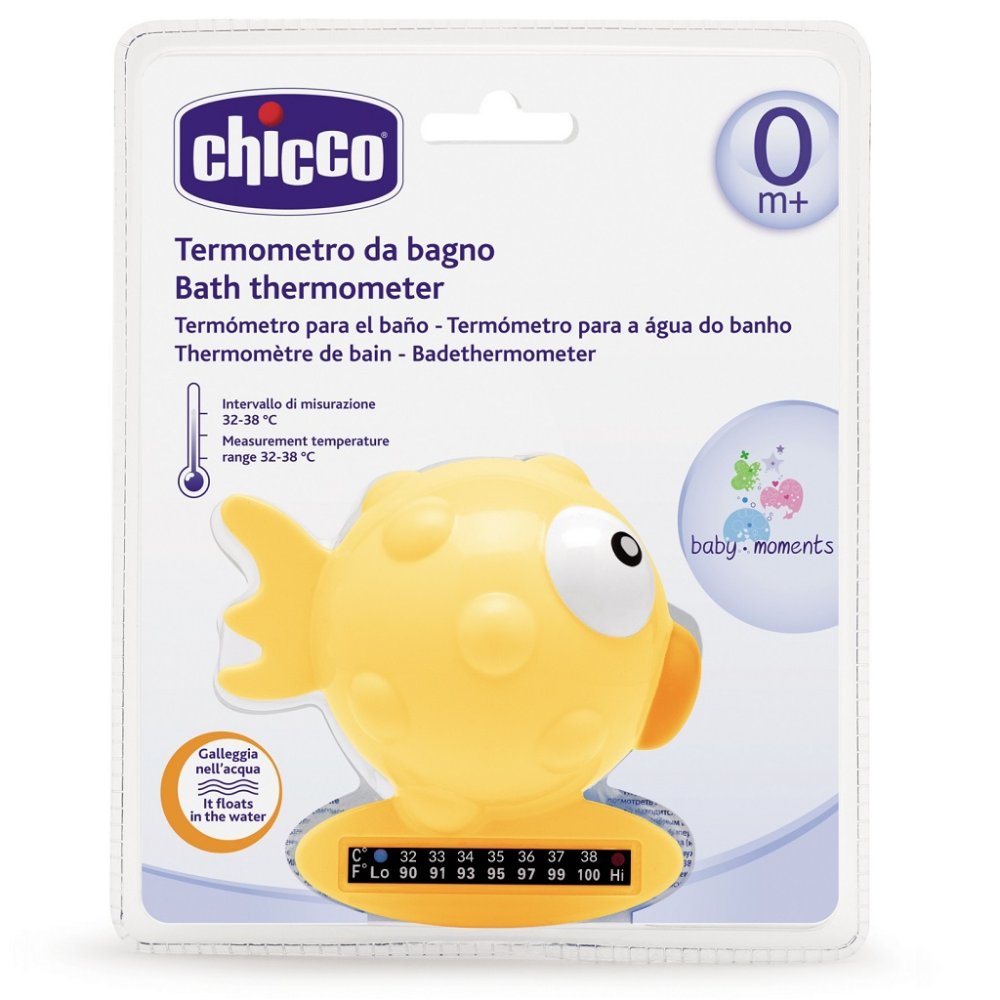 CHICCO Vodni termometer riba - oranžna