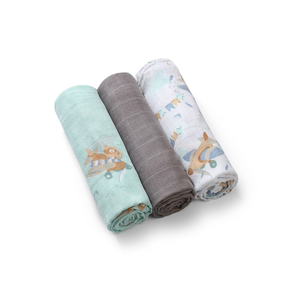 BABYONO Bambusove plenice 3 kom...