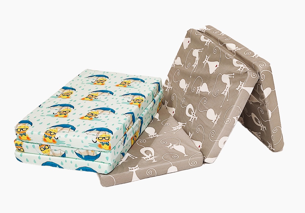 DANPOL Zložljiva vzmetnica 120x60x6 cm...