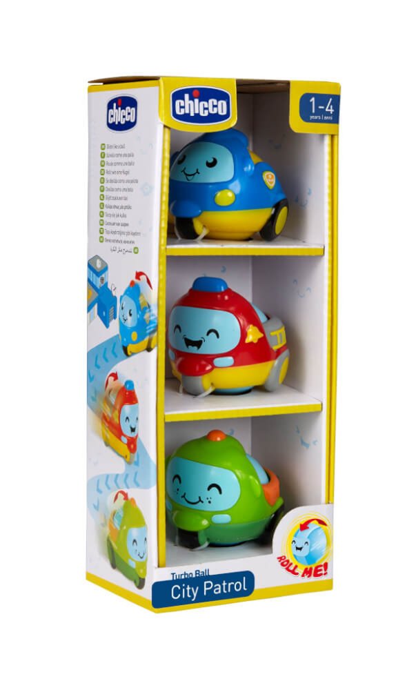 CHICCO Mini avtomobilčki City Patrol 3...