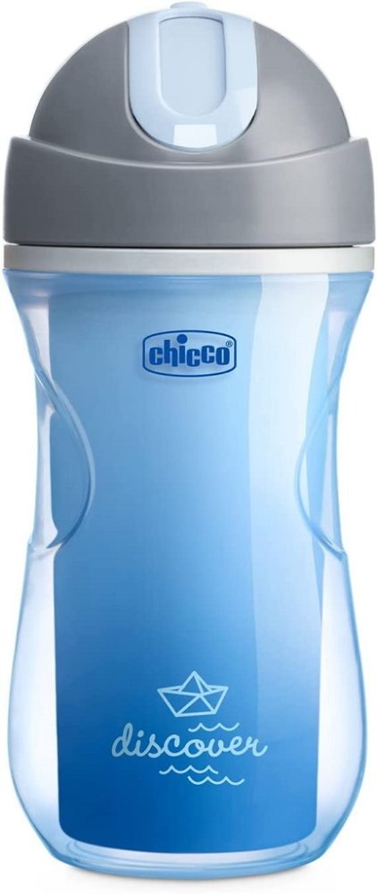 CHICCO Sport termo skodelica s slamico...