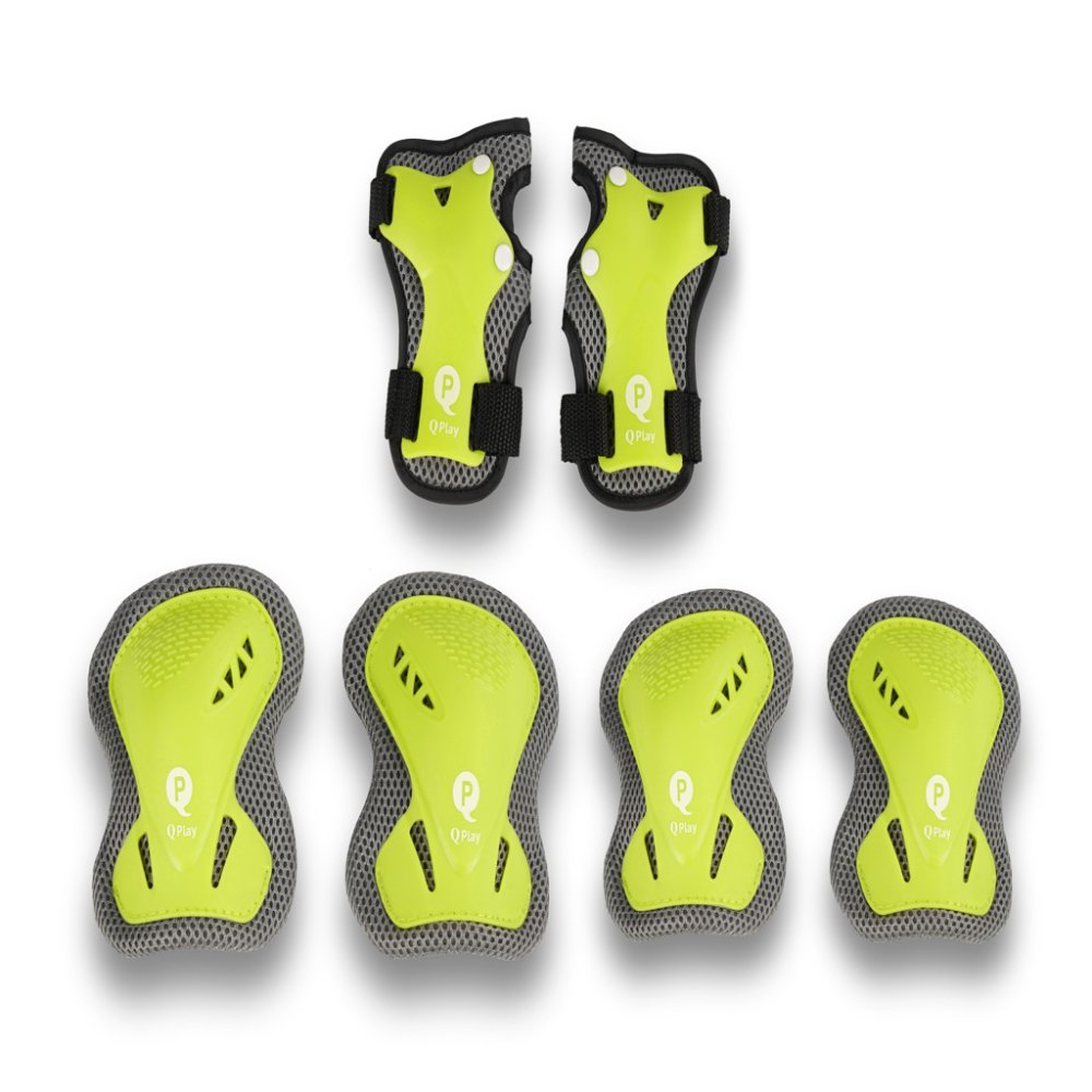 QPLAY Otroški ščitniki Green, vel....