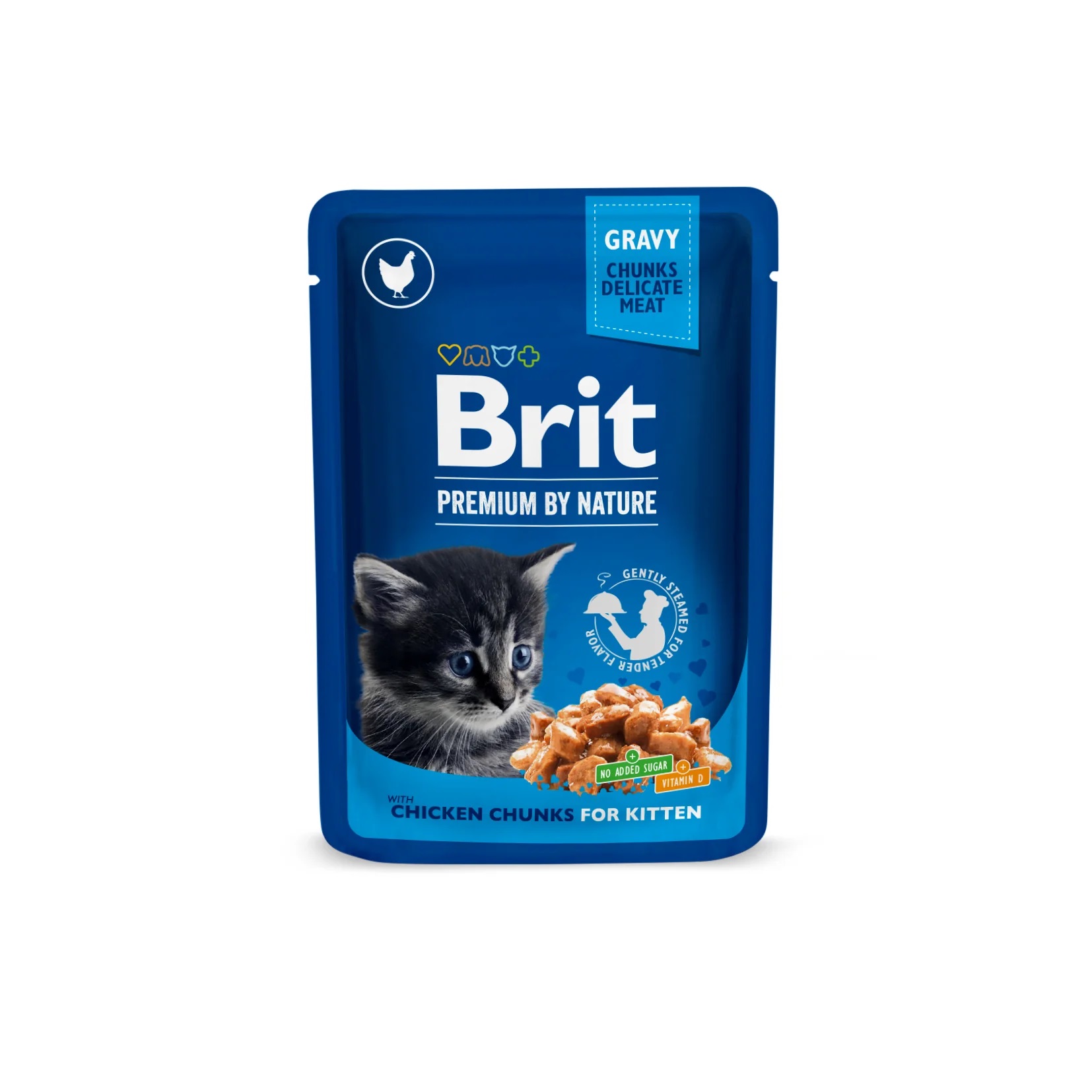 Brit Premium Cat Chicken Chunks for...