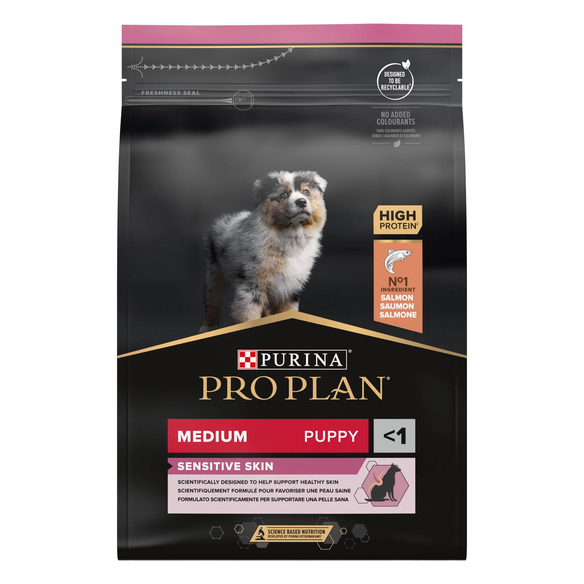 Pro Plan Puppy Medium Sensitive Skin...
