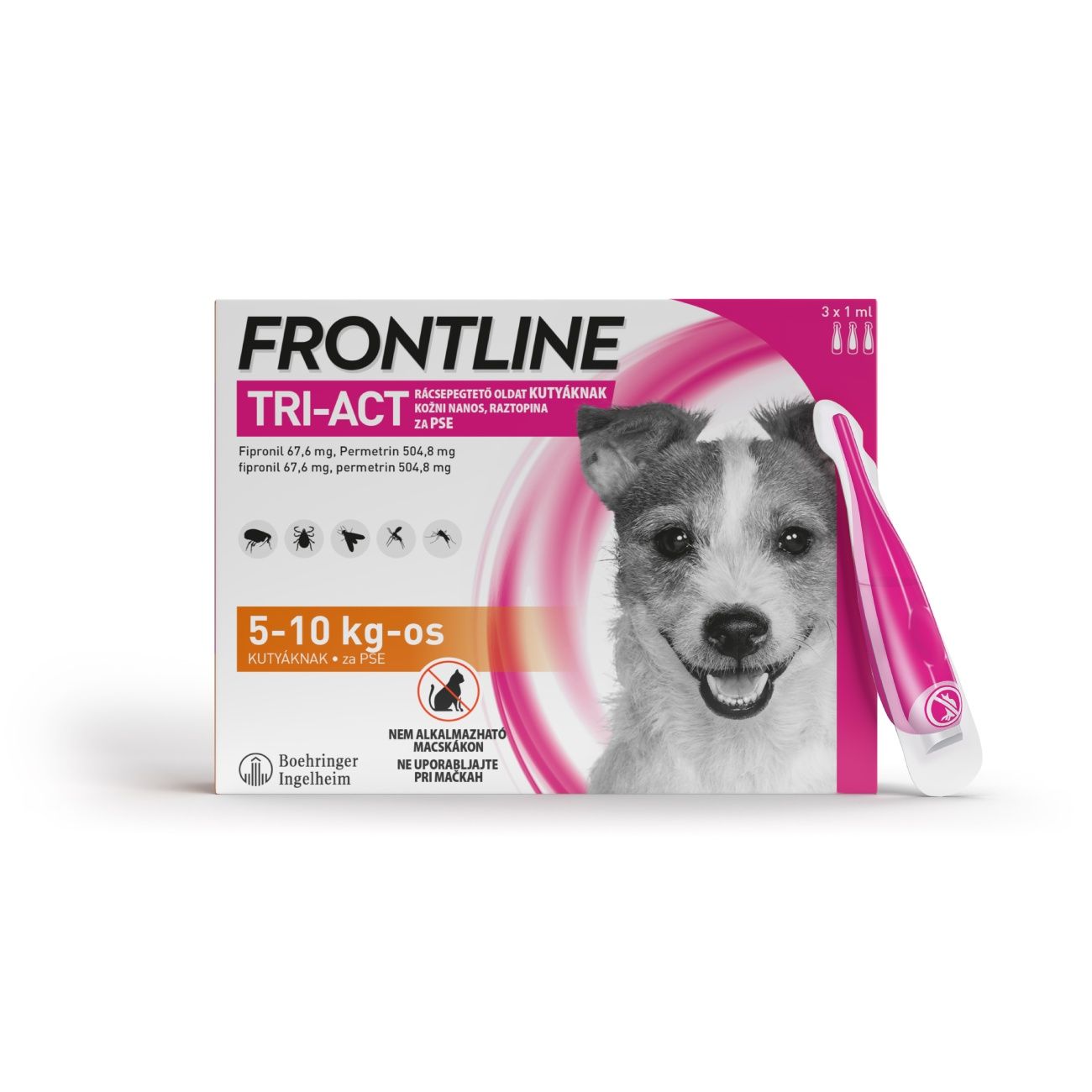 Frontline Tri-Act kapljice raztopine za...