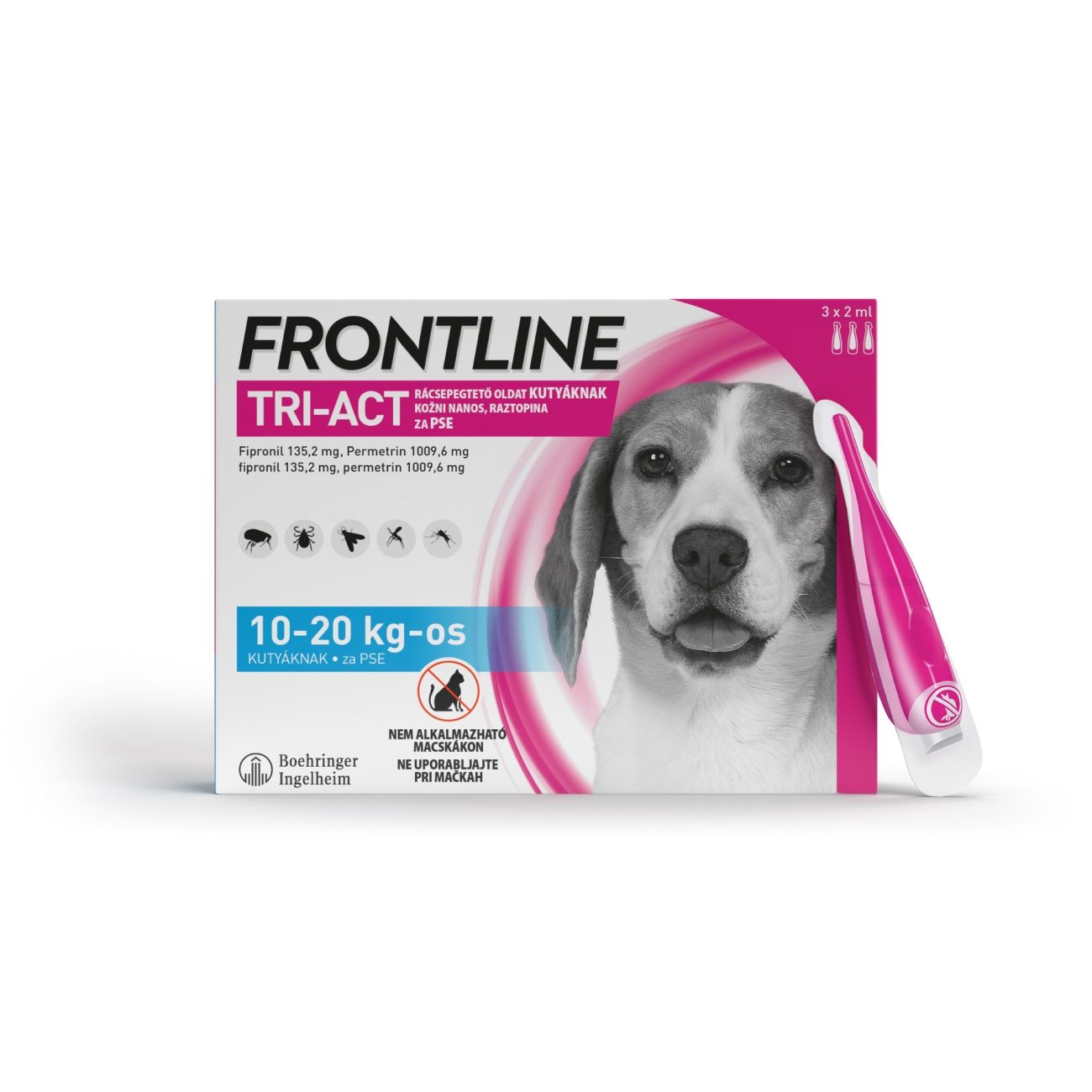 Frontline Tri-Act kapljice raztopine za...