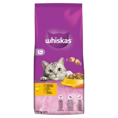 Whiskas suha hrana s piščančjim...