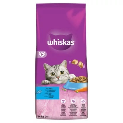 Whiskas suha hrana s tuno 1,4 kg