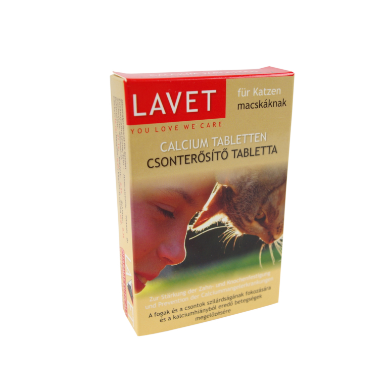 Lavet tablete za krepitev kosti mačke...