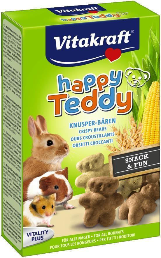 Vitakraft Happy Teddy za glodalce 75 g