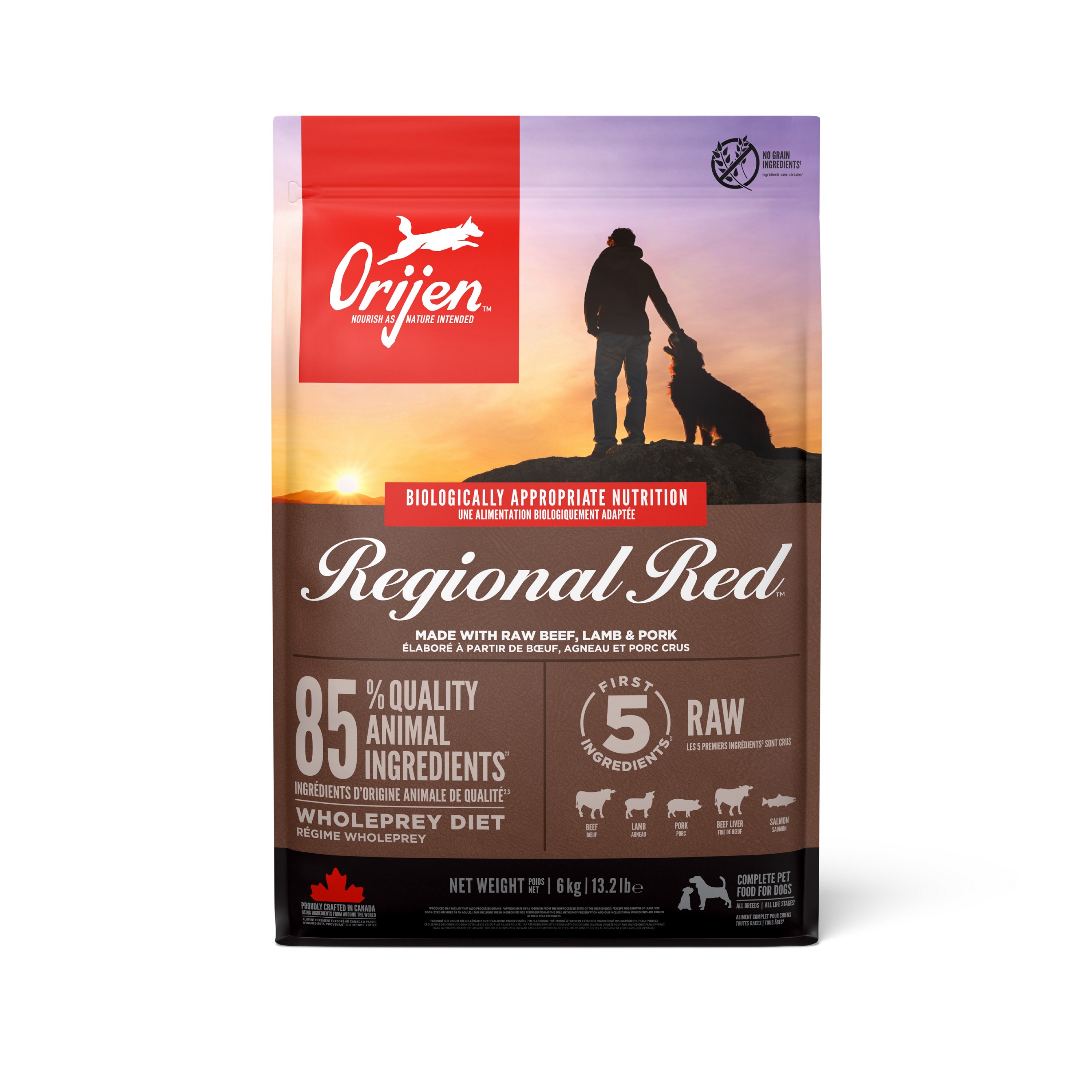 Orijen Regional Red - suha hrana za pse...