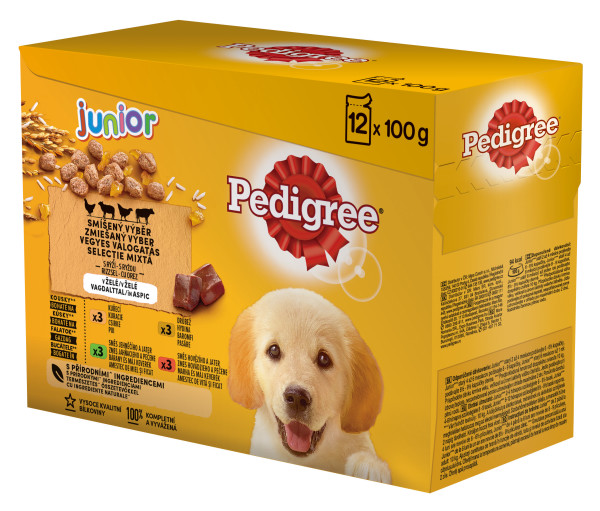 Pedigree Junior mokra hrana v...