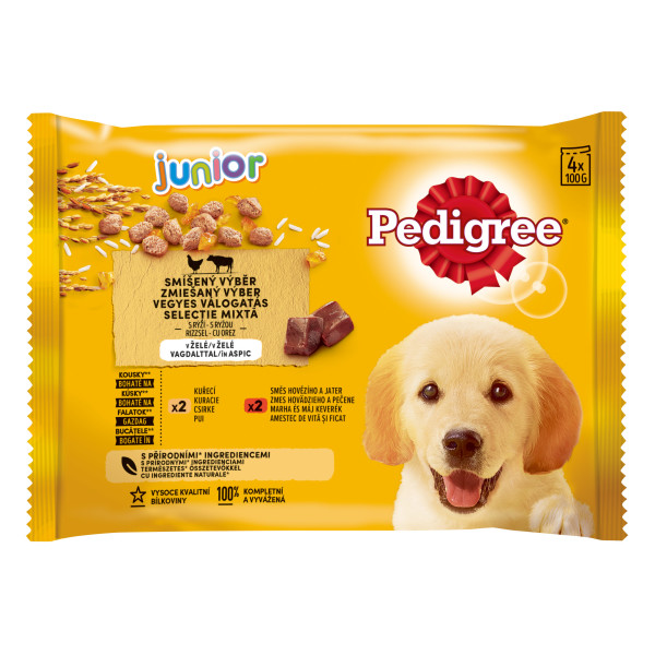 Pedigree Junior mokra hrana v...