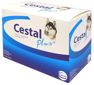 Cestal Plus žvečilne tablete za pse...