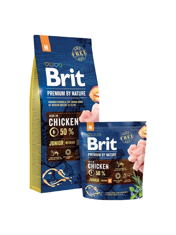 Brit Premium by Nature Junior Medium 15...