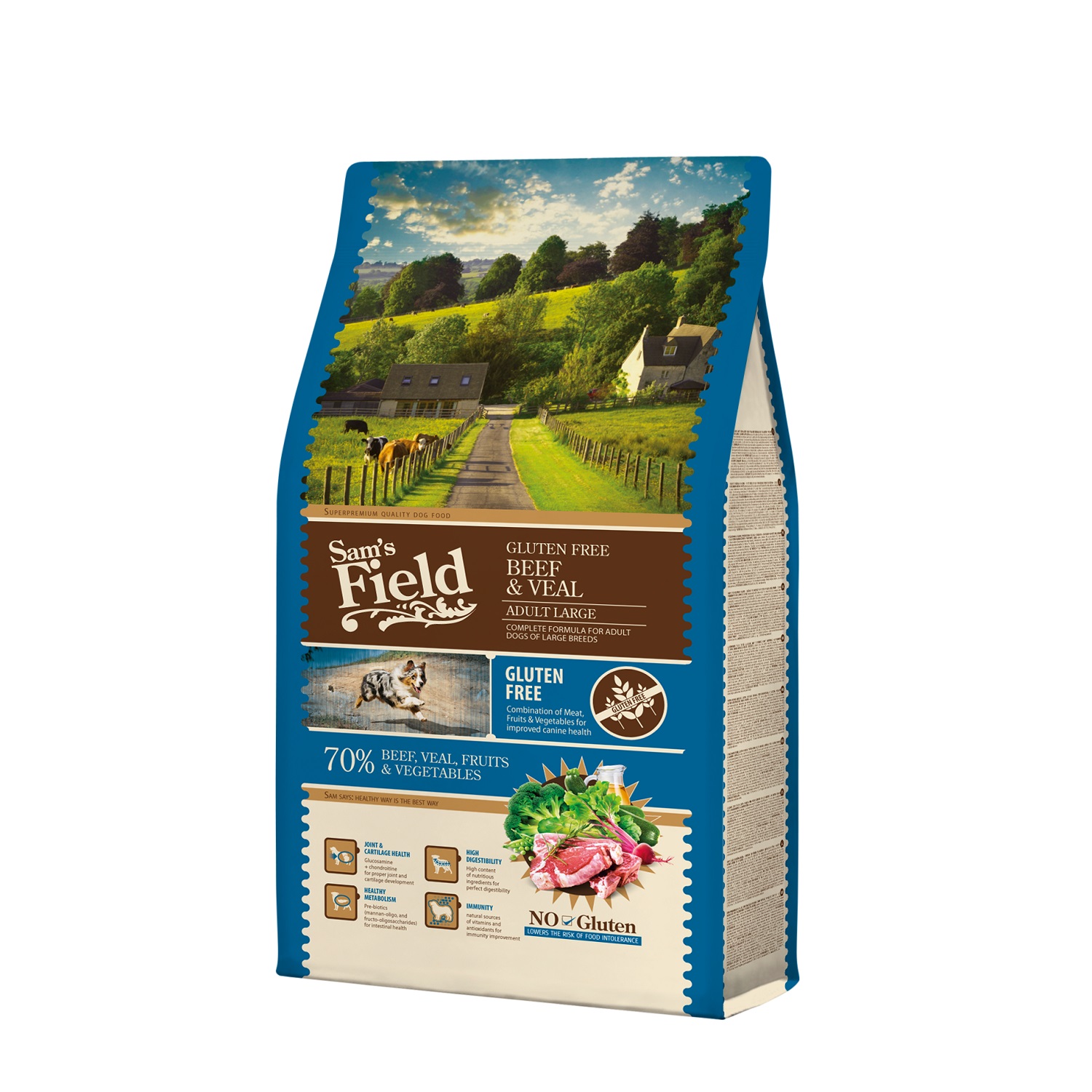 Sam's Field Adult Gluten Free Beef &...