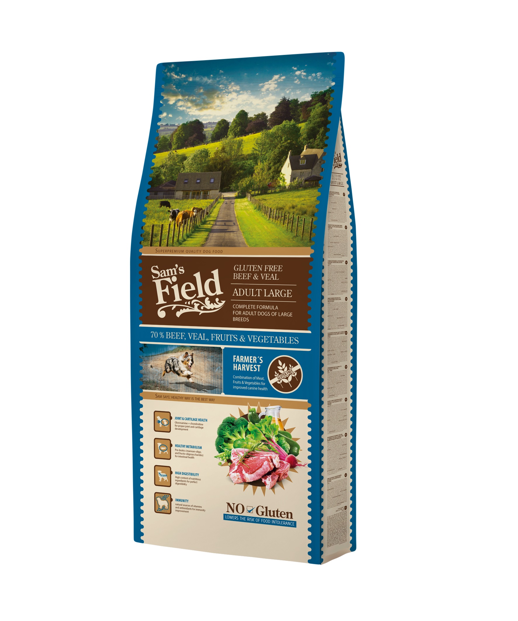 Sam's Field Adult Gluten Free Beef &...