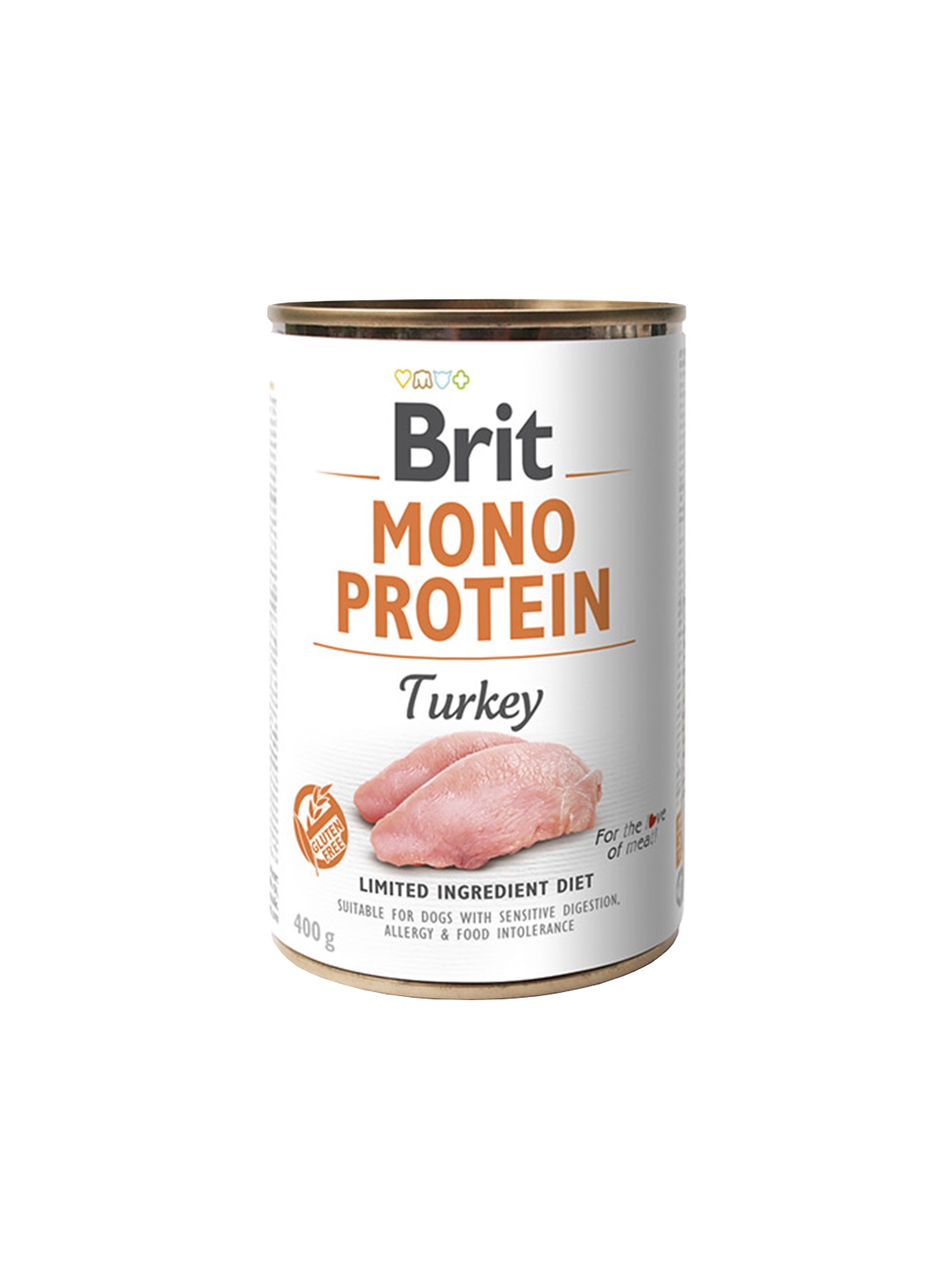 Brit Mono Protein Turkey 24 x 400 g