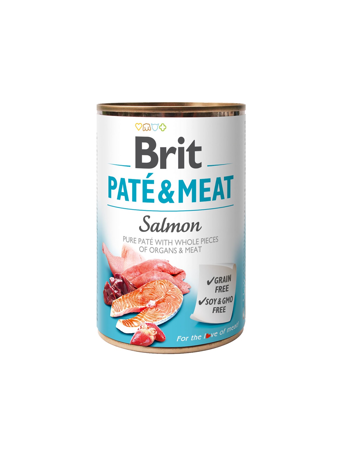 Brit Paté & Meat Salmon 6 x 400 g