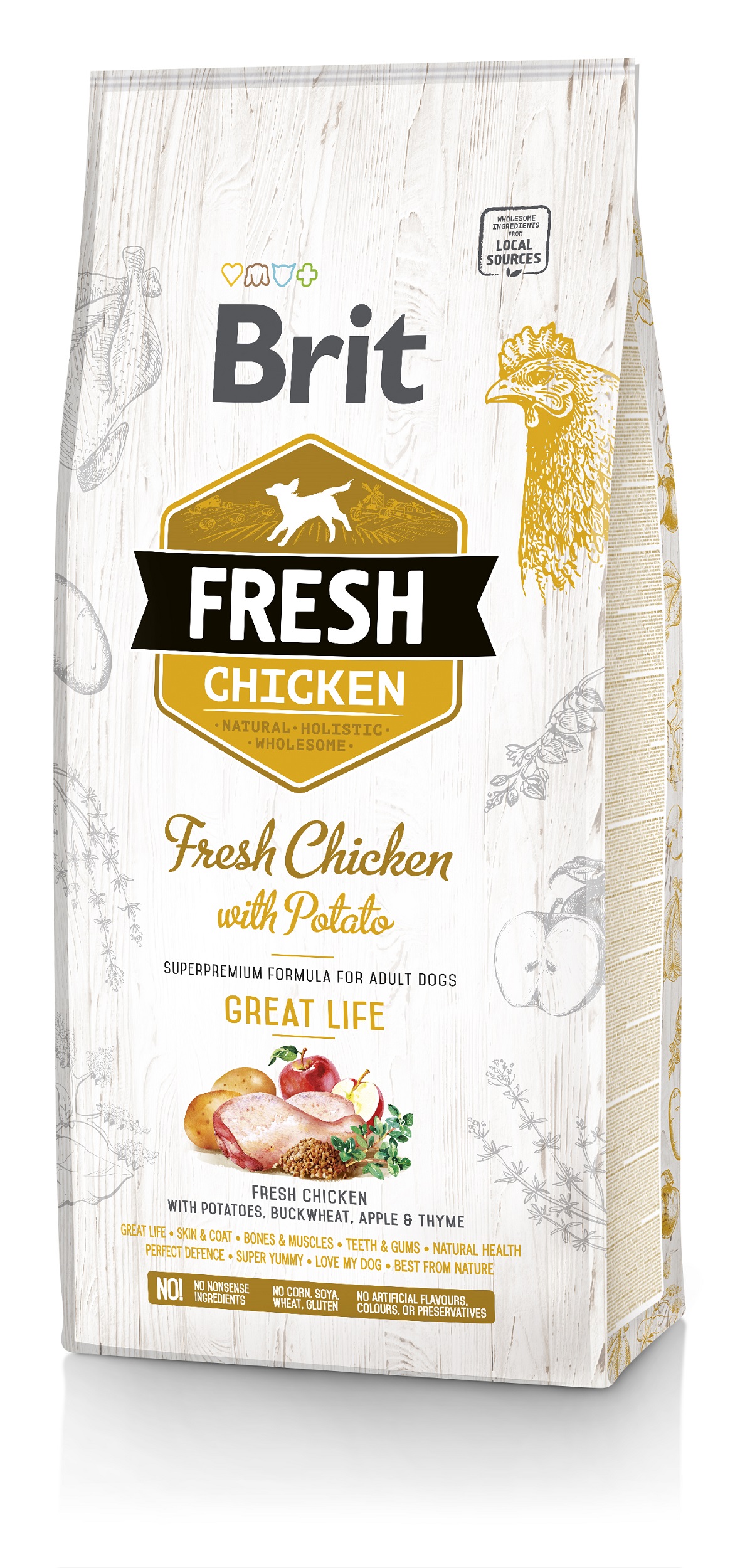Brit Fresh Adult Great Life -...