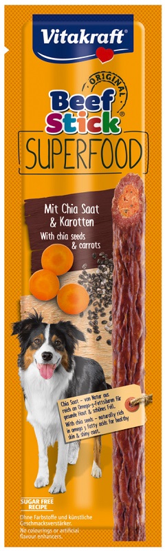 Vitakraft Beef Stick Superfood - chia...