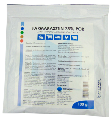 Farmakasztin 75% prah 100 g