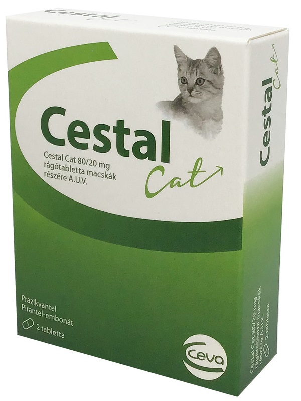Cestal Cat žvečilne tablete za mačke...
