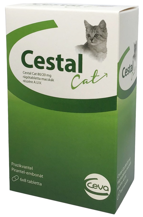 Cestal Cat žvečilne tablete za mačke...