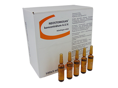 Neostomosan koncentrat v ampuli 5 x 5 ml