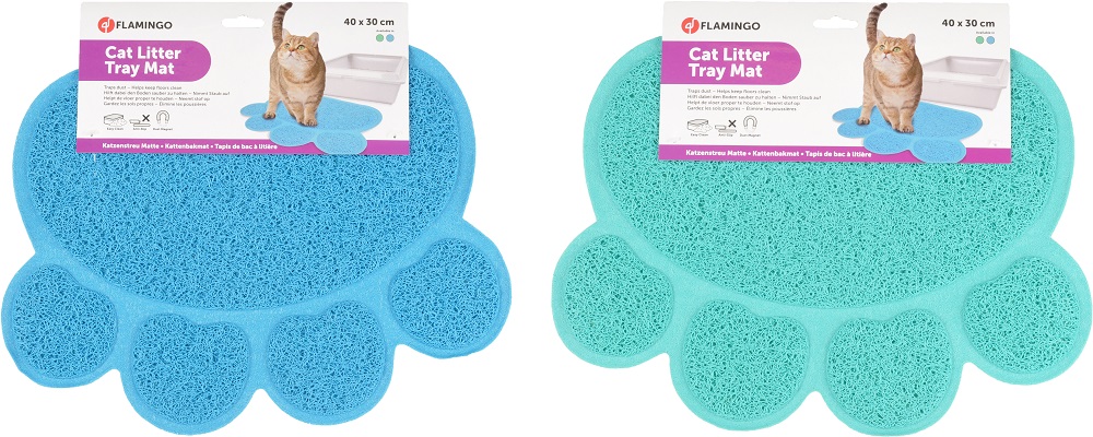 Flamingo preproga za mačje stranišče...