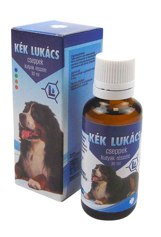 Kék Lukács kapljice za pse 30 ml