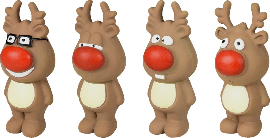 Flamingo božična igračka za pse -...