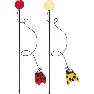 Flamingo ribiška palica za mačke -...